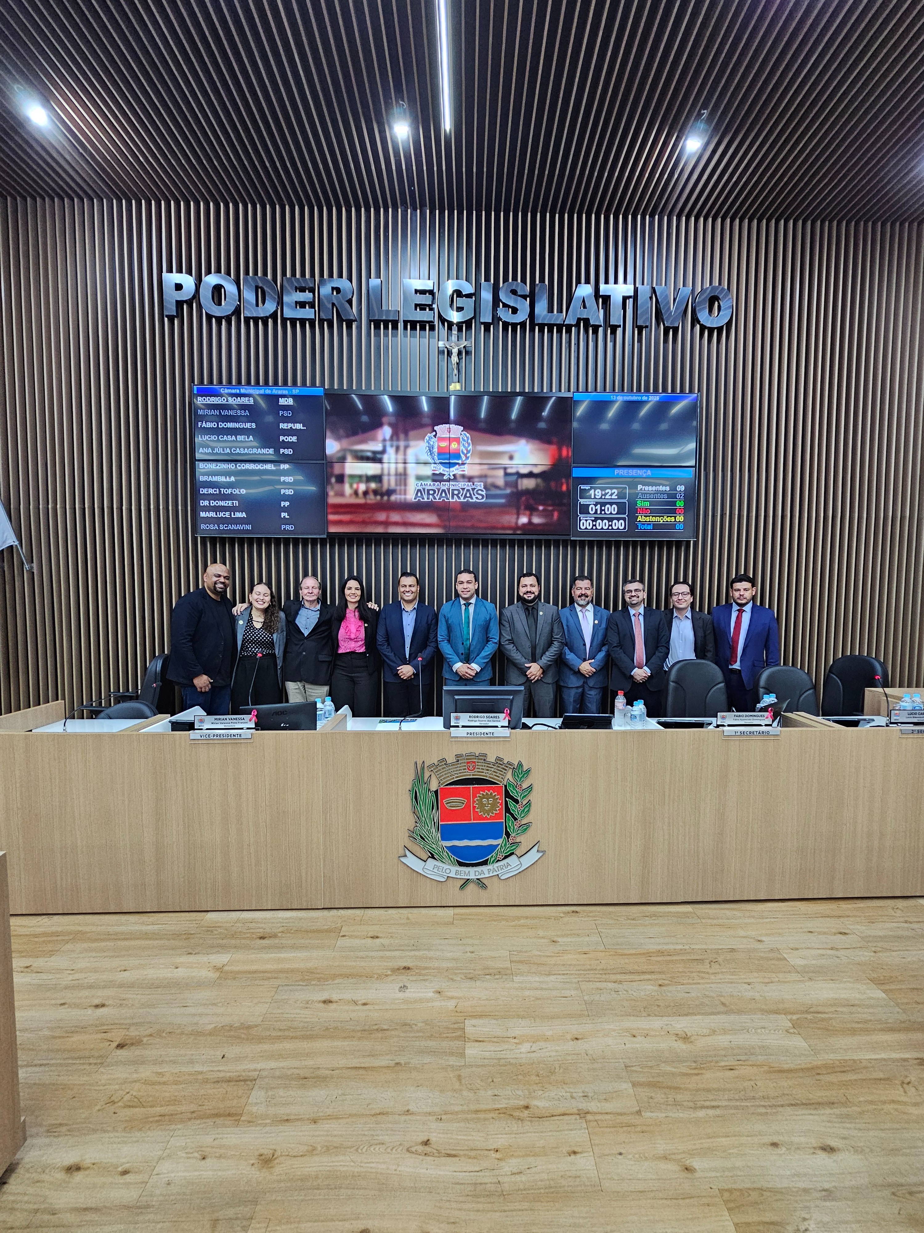 Visualize fotos 13/10/2025 37ª Sessão Ordinária