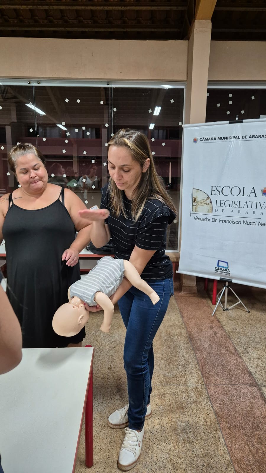 Visualize fotos 11/11/2025 Capacitação sobre Primeiros Socorros na EMEF Maria Terezinha