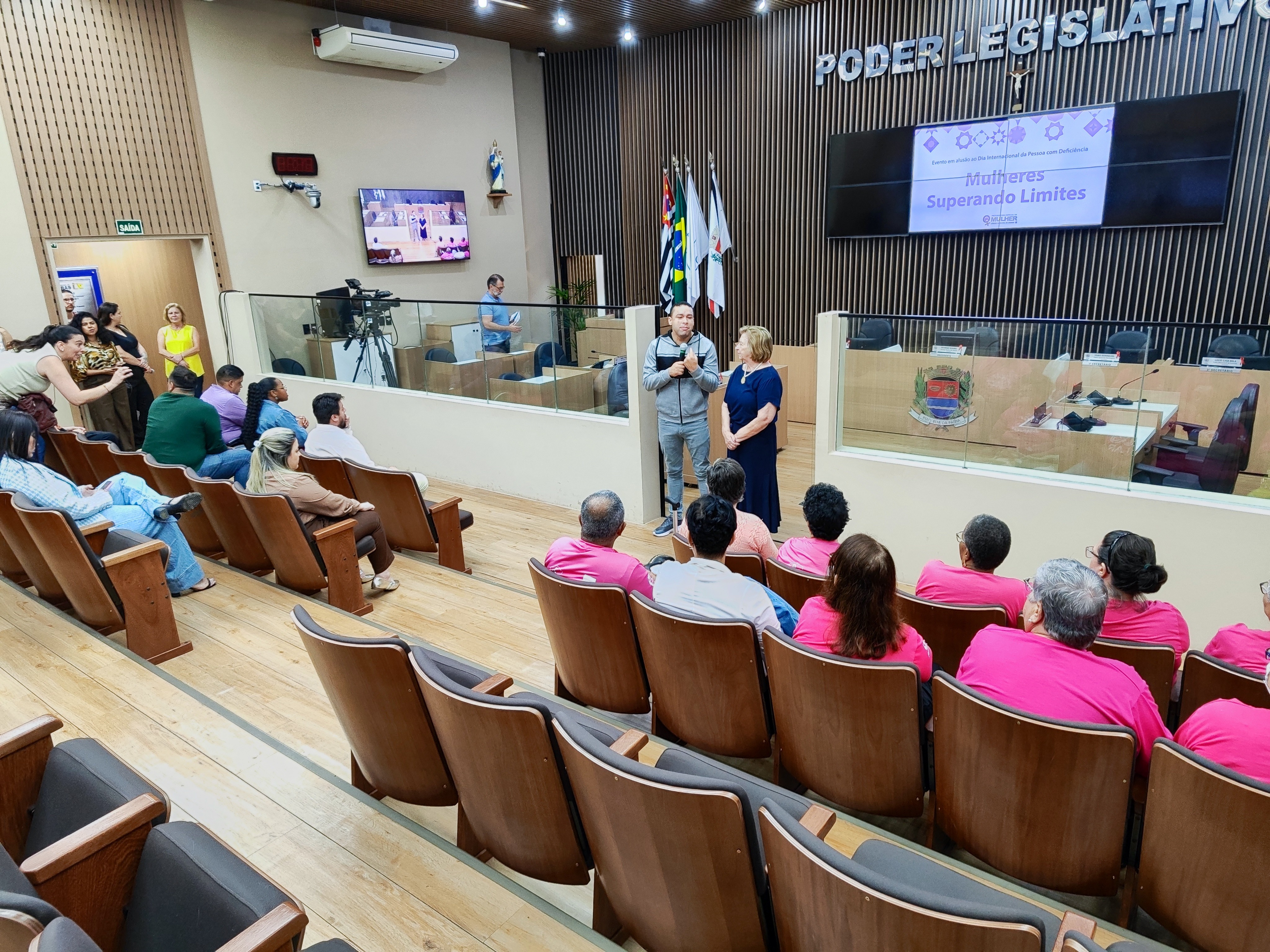 Visualize fotos 10/12/2025 Palestra da Procuradoria da Mulher "Superando Limites"