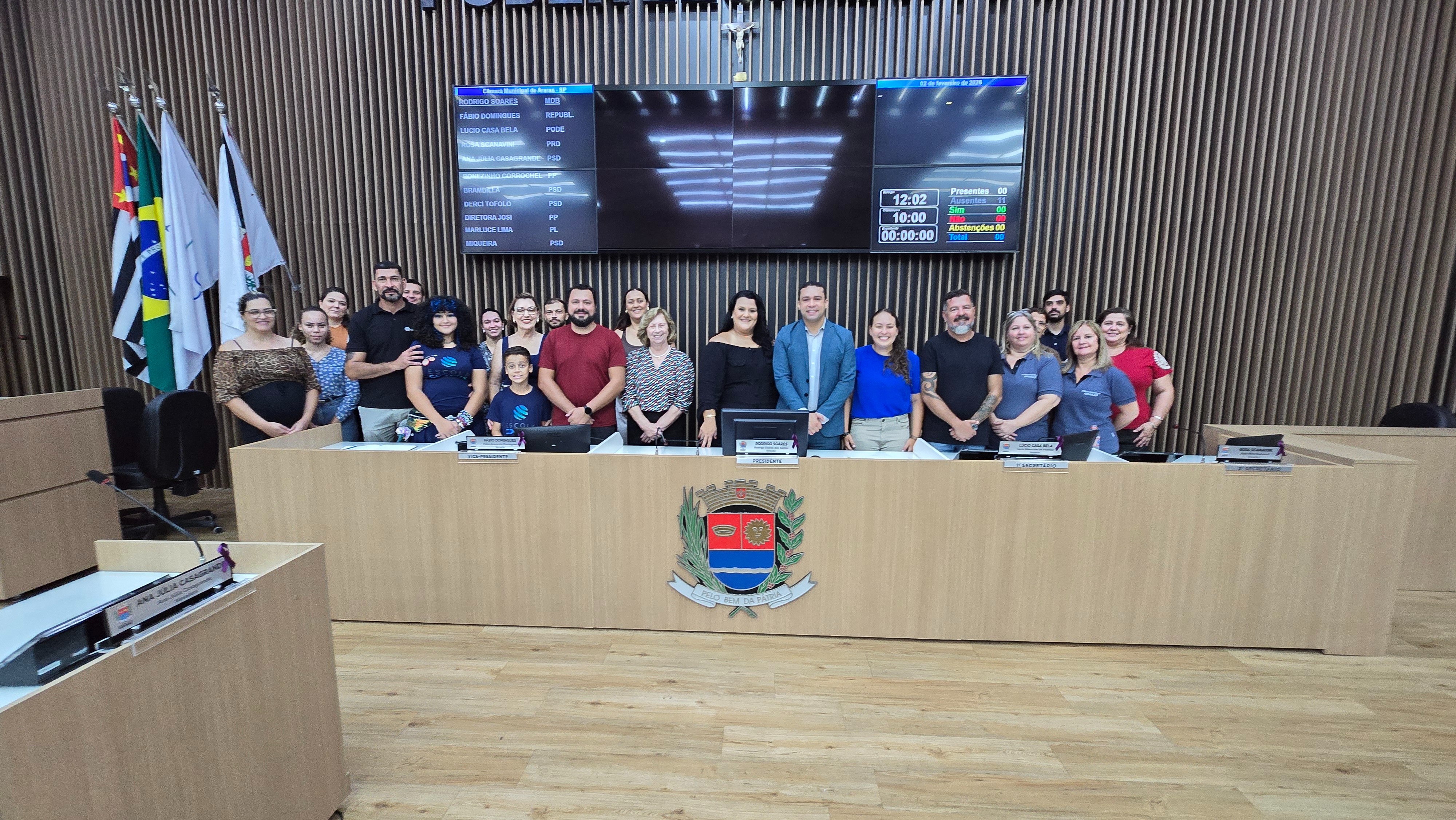 Visualize fotos 02/02/2026 Posse Vereadora Josiane Moraes de Souza Silva