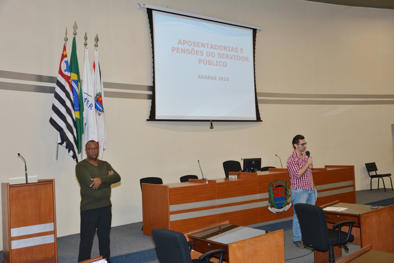Visualize fotos Palestra sobre regime próprio de previdência para o funcionalismo
