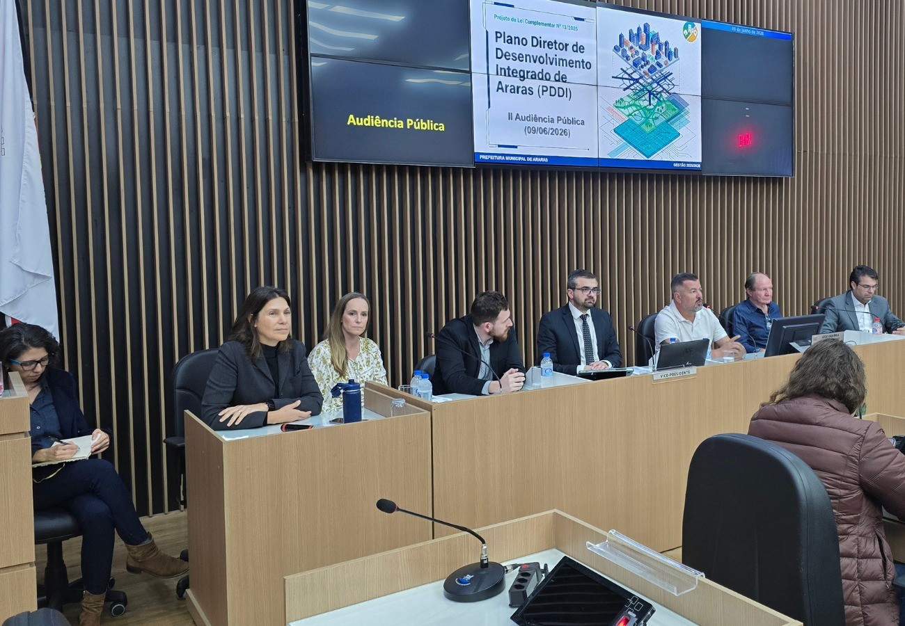 Câmara realiza segunda audiência pública para discussão do Plano Diretor