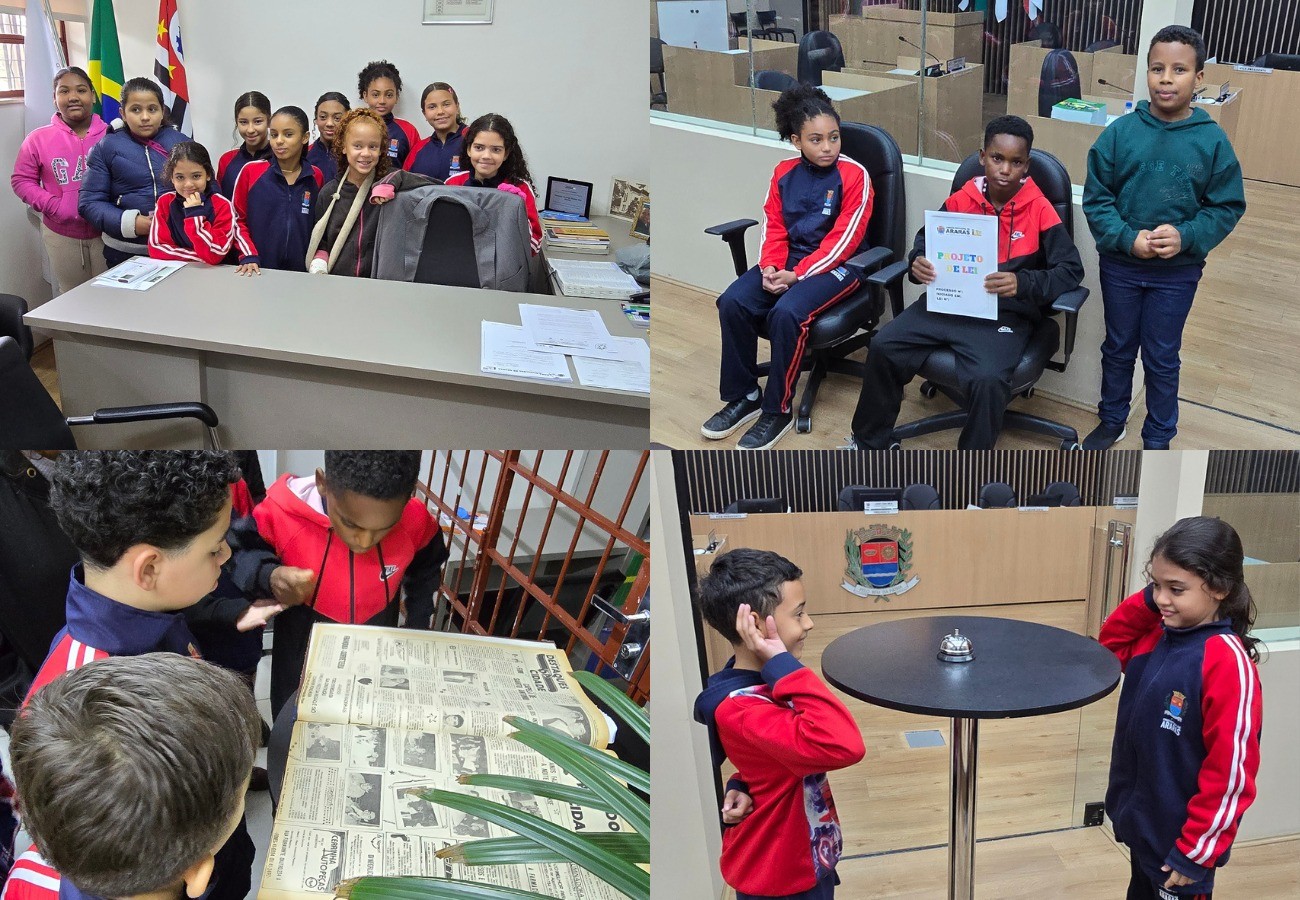 Projeto Câmara Cidadã recebe alunos da escola Maria Zélia Padovani